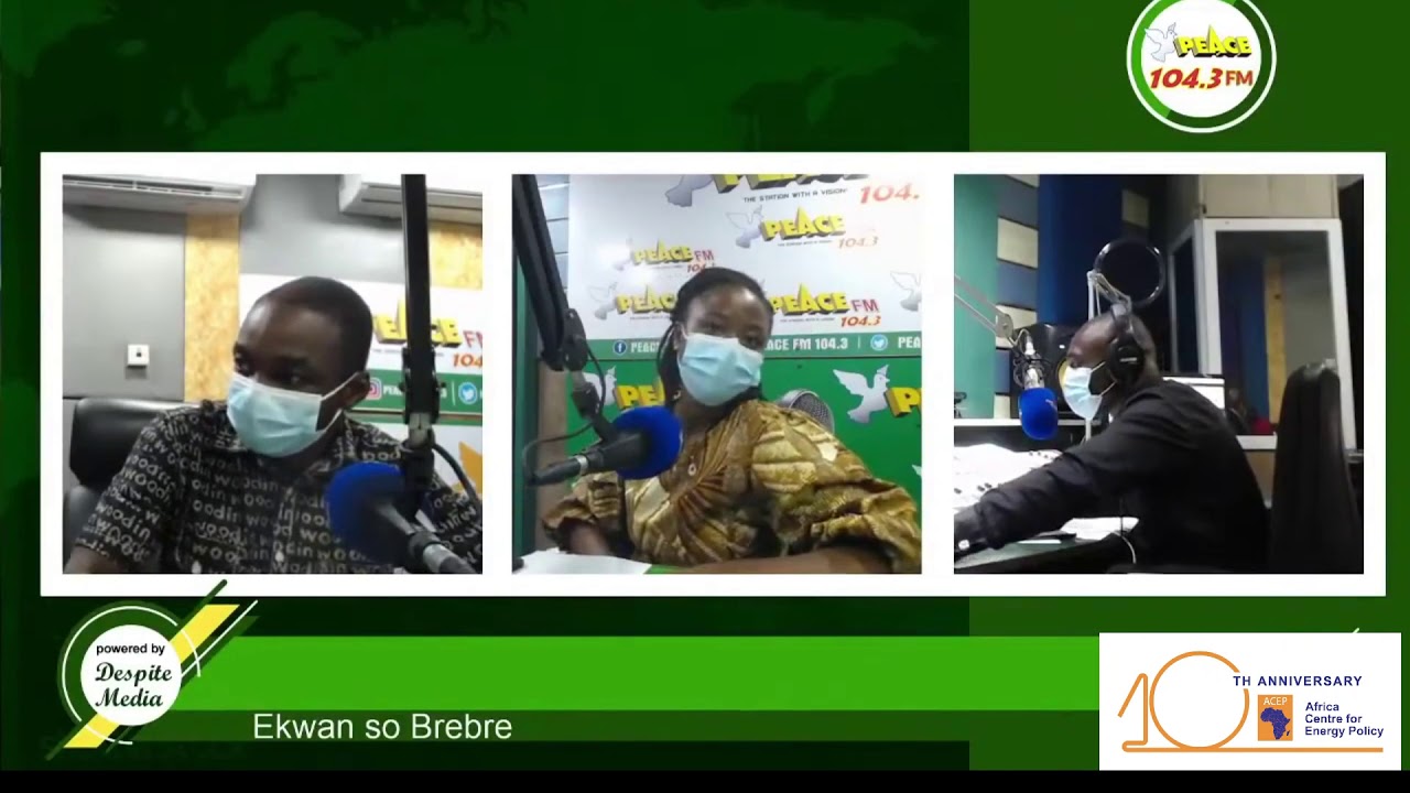 ACEP Speaks On Energy Efficiency & Conservation On Ekwan So Brebre On Peace FM