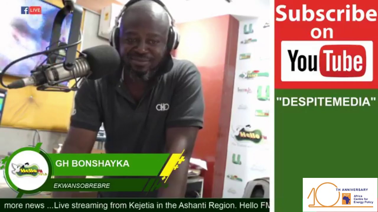 ACEP Speaks On Energy Efficiency & Conservation On Ekwansobrebre On Hello FM