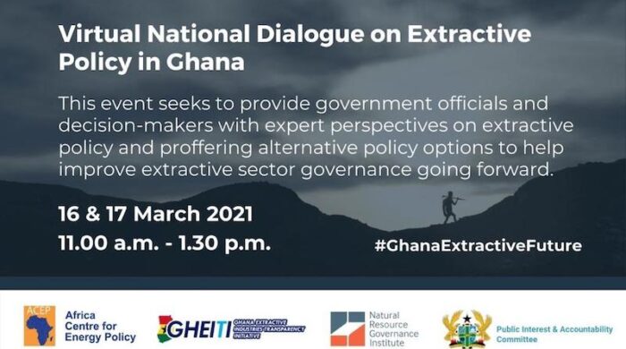 National Dialogue On Extractive Policy In Ghana
