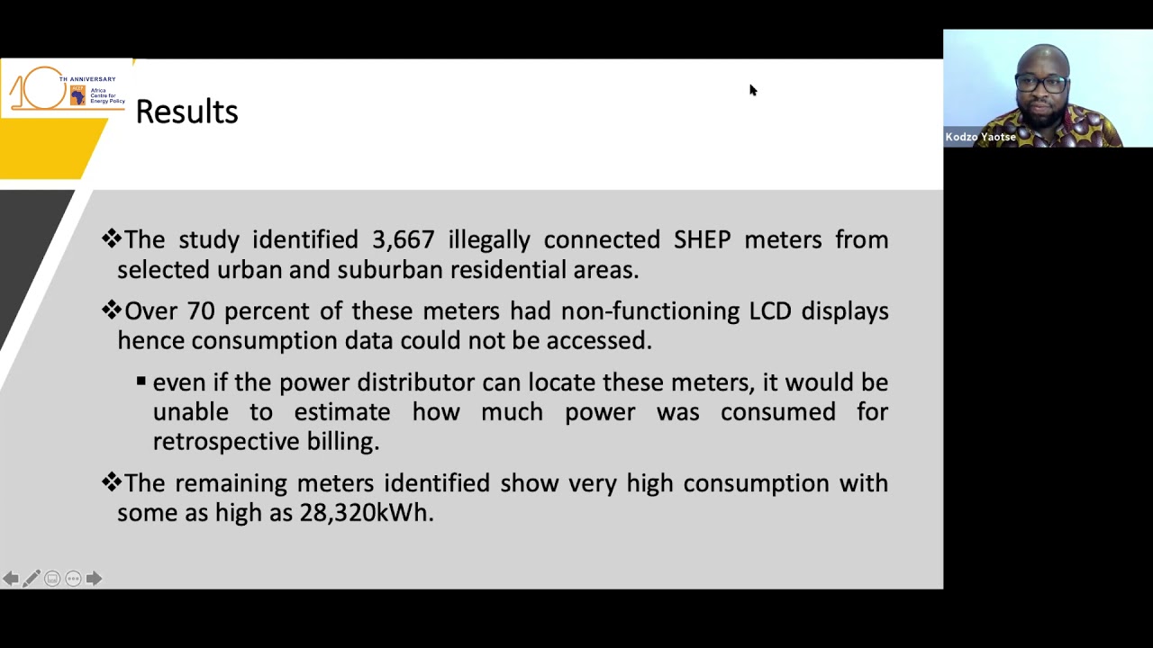 Press Briefing On The Prevalence Of Illegal Meters On The National Grid