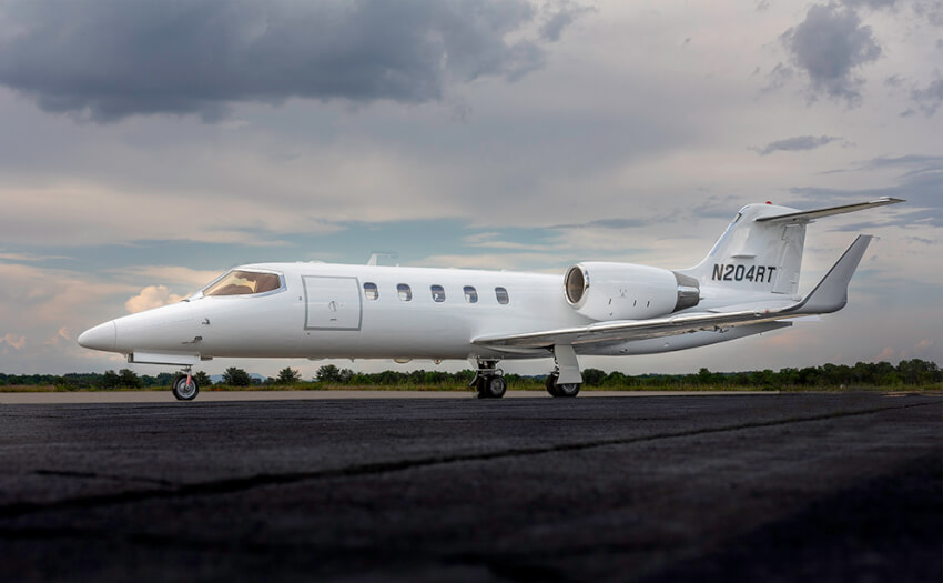 buy a learjet with bitcoin