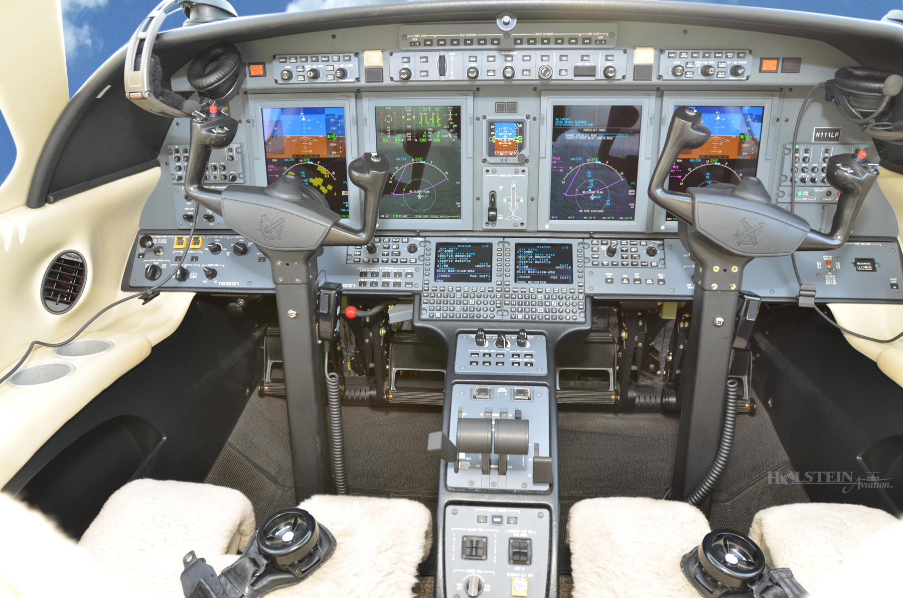 14 Cessna Citation Cj4 525c 0152 N111lp Cockpit Rgb Aircraft For Sale