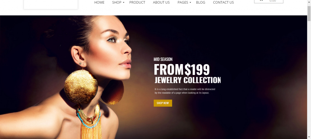 TheMall WooCommerce theme for jewelry