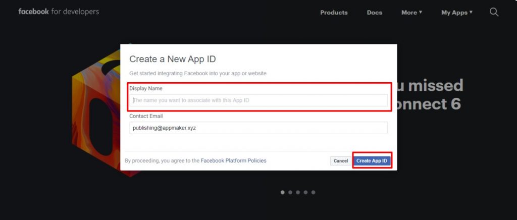 How to setup Facebook Application