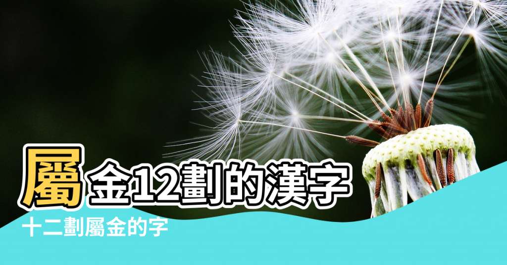 【五行屬金12筆劃的繁體字】屬金12劃的漢字 |十二劃屬金的字 |12畫屬金的字 |