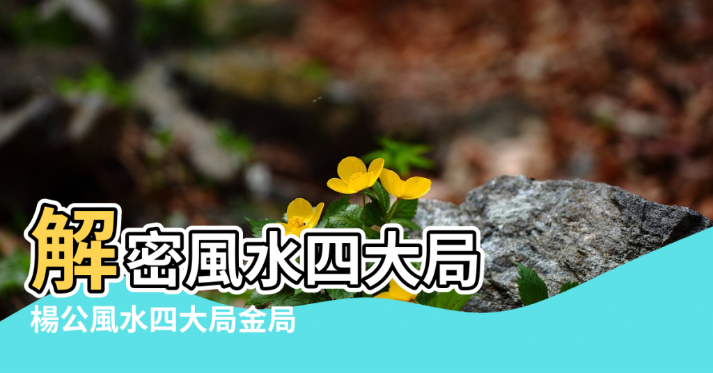 【風水四大局】解密風水四大局 |楊公風水四大局金局 |風水四大局詳解 |