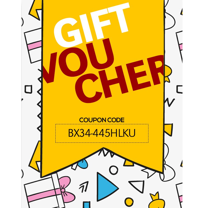 Gift vouchers provided by appmaker