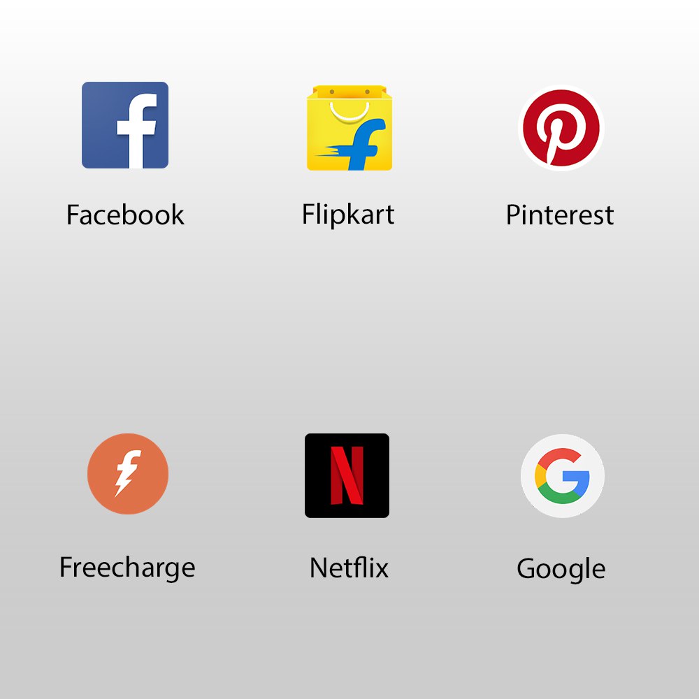 Top App icons that exists