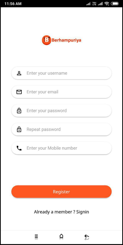 social integration for food delivery app