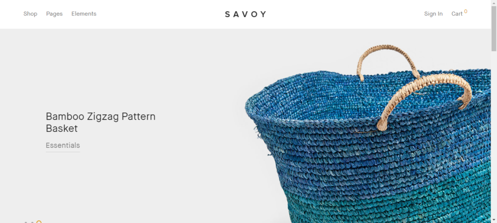 Savoy WordPress eCommerce theme