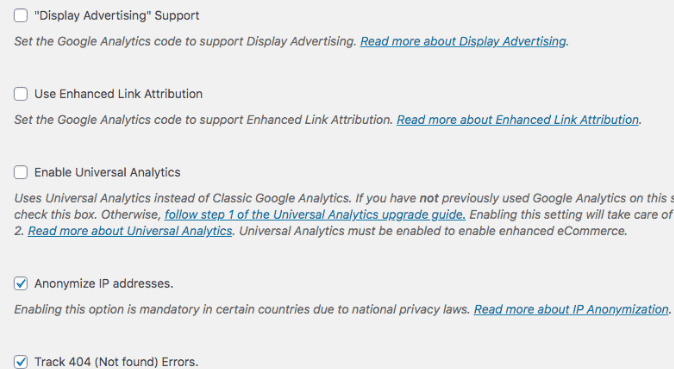 WooCommerce Google Analytics 