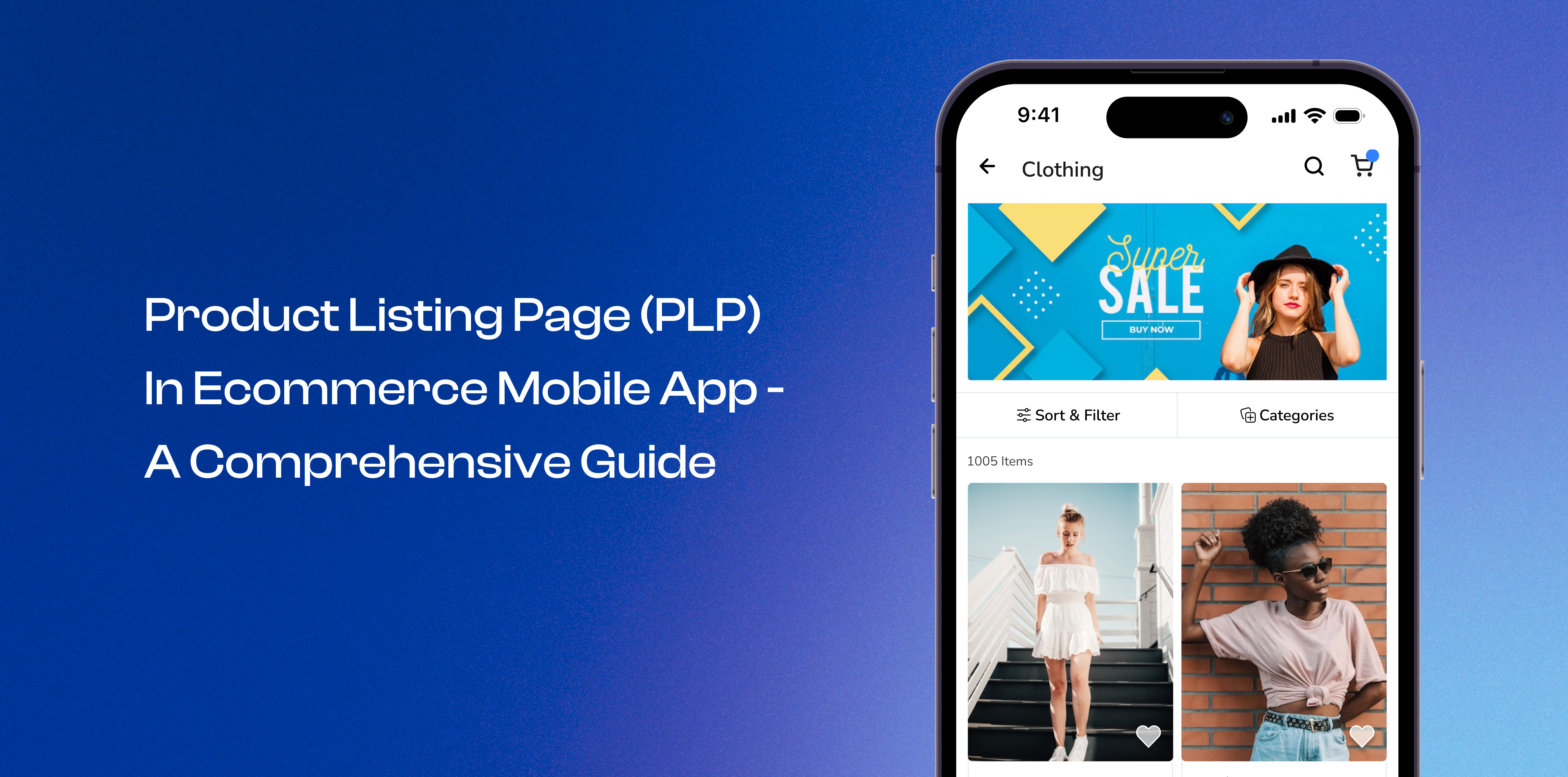 Product Listing Page in an Ecommerce Mobile App: A Comprehensive