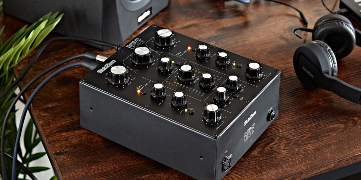 SubZero 2 Channel Rotary DJ Mixer