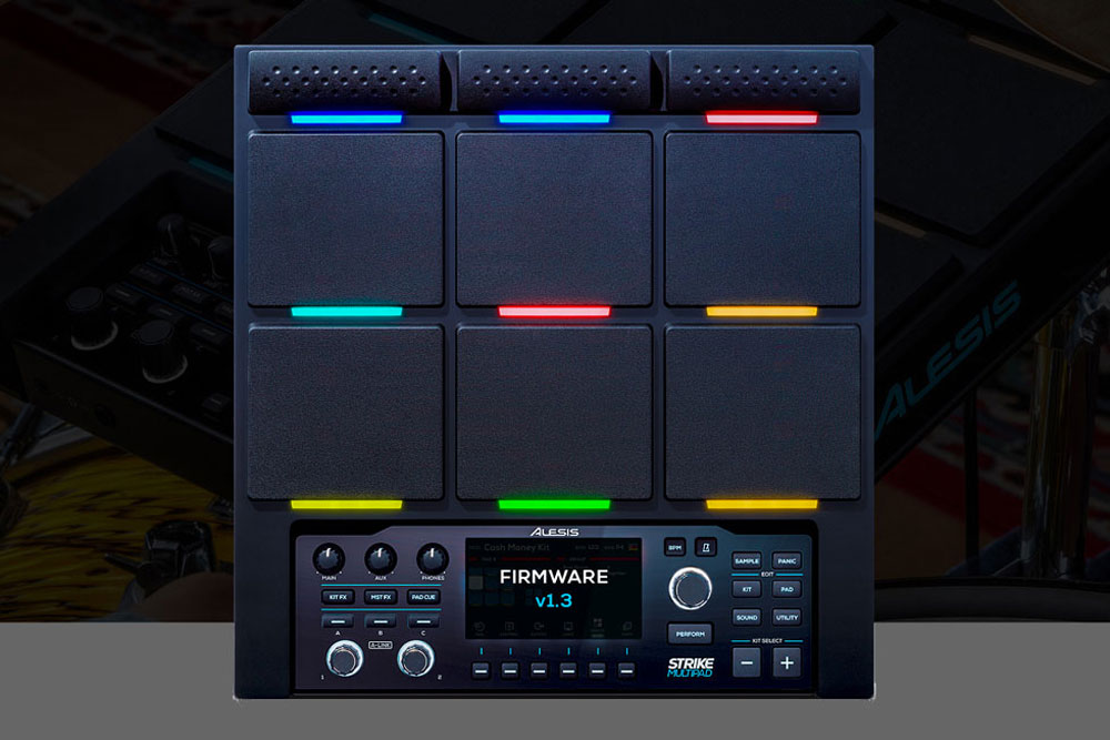 Alesis Strike MultiPad Gets an Upgrade to V1.3