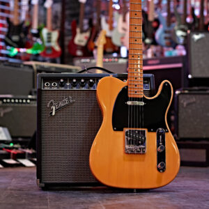 Blonde Tele with Amp Showroom