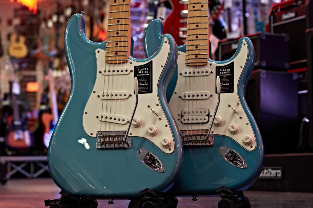 Player Strat Blue Pair 2