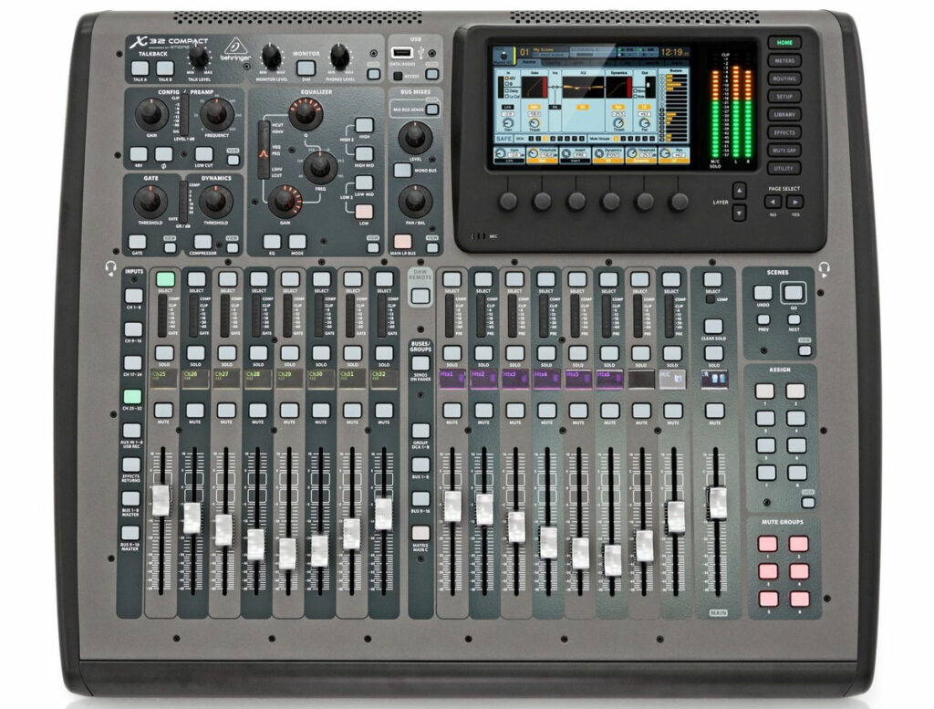 Behringer-X32-COMPACT-Digital-Mixing-Console