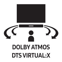 Dolby Atmos and DTS Virtual:X