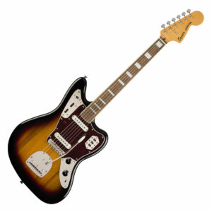 Squier-Classic-Vibe-70s-Jaguar-LRL,-3-Tone-Sunburst