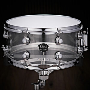 Natal-Arcadia-14-x-6.5-Acrylic-Snare,-Transparent