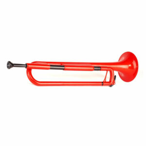 red pBugle Plastic Musical Instrument