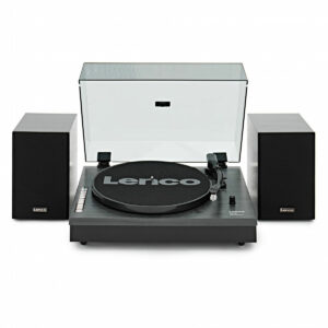 The Lenco LS-300 Turntable with speakers bundle