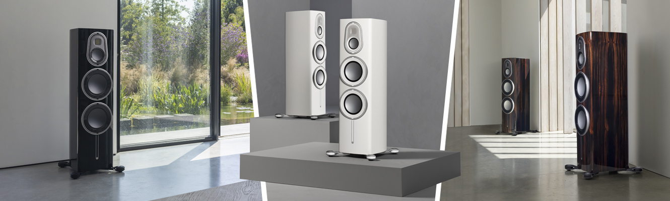 Monitor Audio Platinum 300 3G Speakers (Pair), Piano Black at AV.com