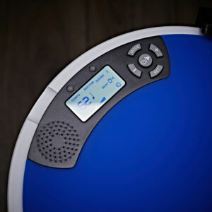 WHD practice pad with metronome in blue