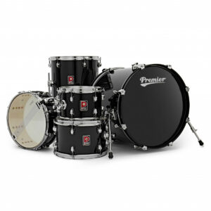 Premier Revolution 20" 5pc Drum Kit Bundle, Black