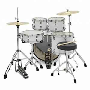 Premier Revolution 20" 5pc Drum Kit, White