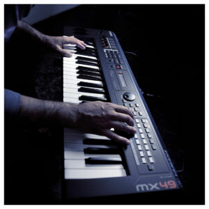 Yamaha MX49 II Music Production Synthesizer, Black in use
