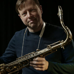 Chris Potter using a D'Addario saxophone mouthpiece