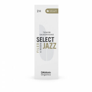 D'Addario Organic Select Jazz Filed Tenor Sax Reeds, 2H