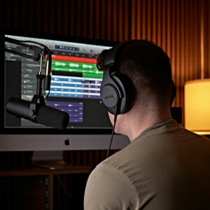 Shure SRH440A Professional Headphones used in the studio