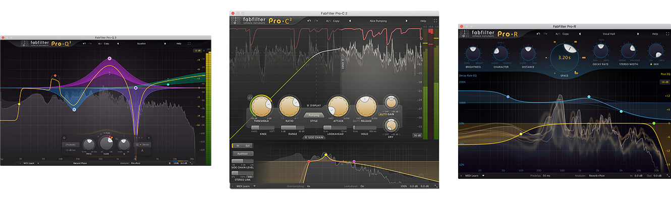 FabFilter Essentials Bundle at Gear4music