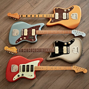 Four Fender Vintera 60s Jazzmasters