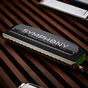 Seydel Symphony 64 Grand Chromatic Harmonica, Acrylic