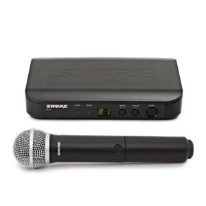 Shure BLX24/PG58-K3E Handheld Wireless Microphone System