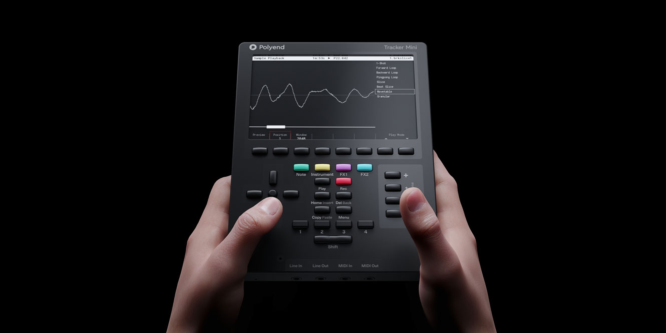 NAMM 2023 - Polyend Release the Tracker Mini | Gear4music