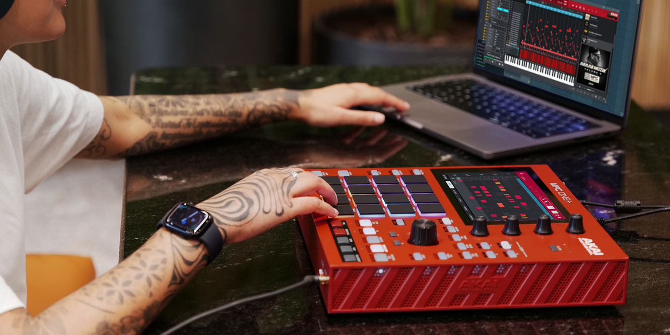 Akai MPC One Plus used with FL Studio DAW