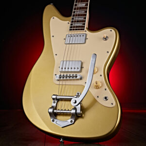 638 TM Electric Guitar, Gold Sparkle