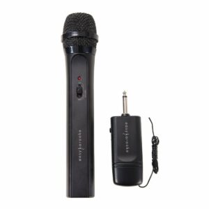 Set of 2 Wireless Karaoke Microphones – 11 Hour Run Time, USB