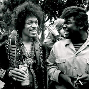 Jimi Hendrix and Buddy Miles