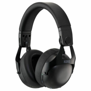 Korg Smart Noise Cancelling DJ Headphones, Black