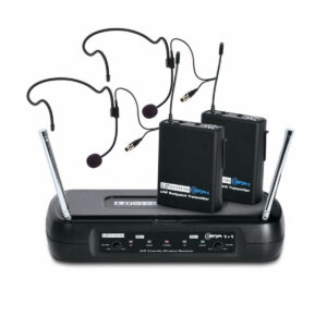 LD Systems ECO 2x2 Double Wireless System with Headsets 1