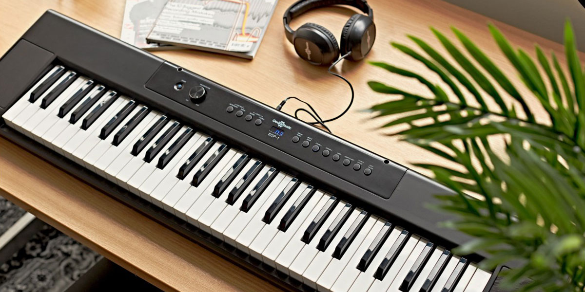 Yamaha P45 Digital Piano, Black at Gear4music