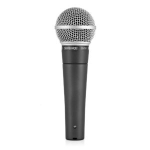 HOW TO CONNECT A PROFESSIONAL DYNAMIC MICROPHONE SHURE SM58 TO PC MIC INPUT  (PINK MINIJACK) 