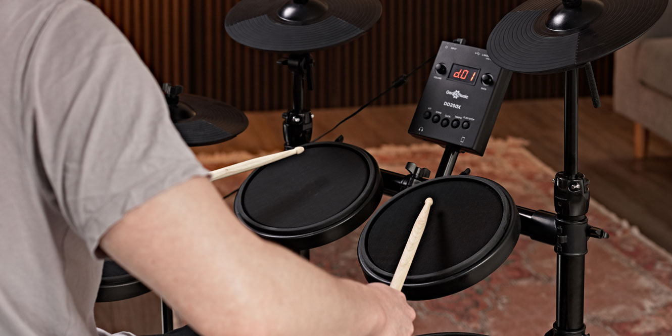 Portable Electric Drum Set with 9 Pads, Bluetooth-Enabled Headphone Jack  and Pedals, Built-in Dual-Speaker Portable Exercise Pad - China Portable  Electric Drum Set and Portable Electric Drum price