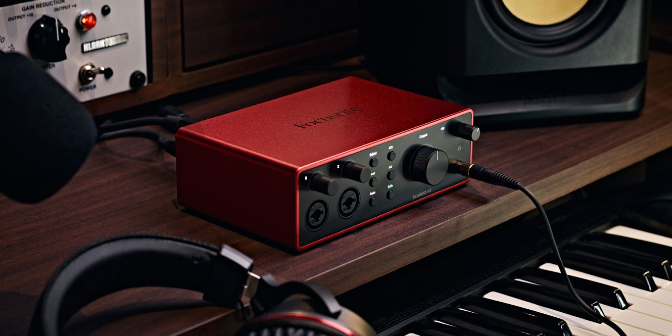 Focusrite Scarlett 2i2 4th Generation