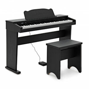 JDP-1 Junior Digital Piano by Gear4music, Matte Black